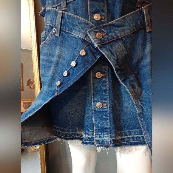 NWT Zara Limited Edition Denim Mini Dress - Picture 5 of 12